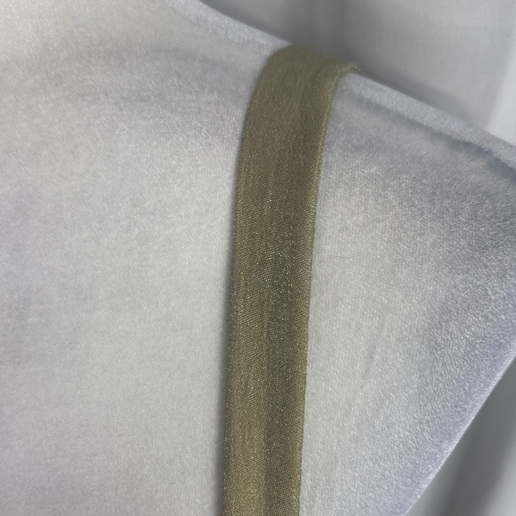 Elegant Olive Green Pleated Dress - Picture 7 of 12